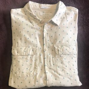 Urban Outfitters cross pattern button down shirt